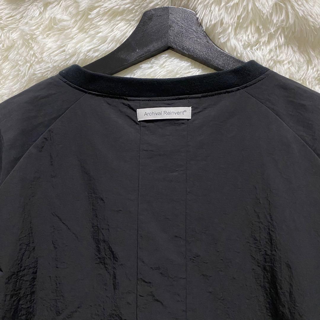 美品　ARCHIVAL REINVENT 3D POCKET TOP BLACK