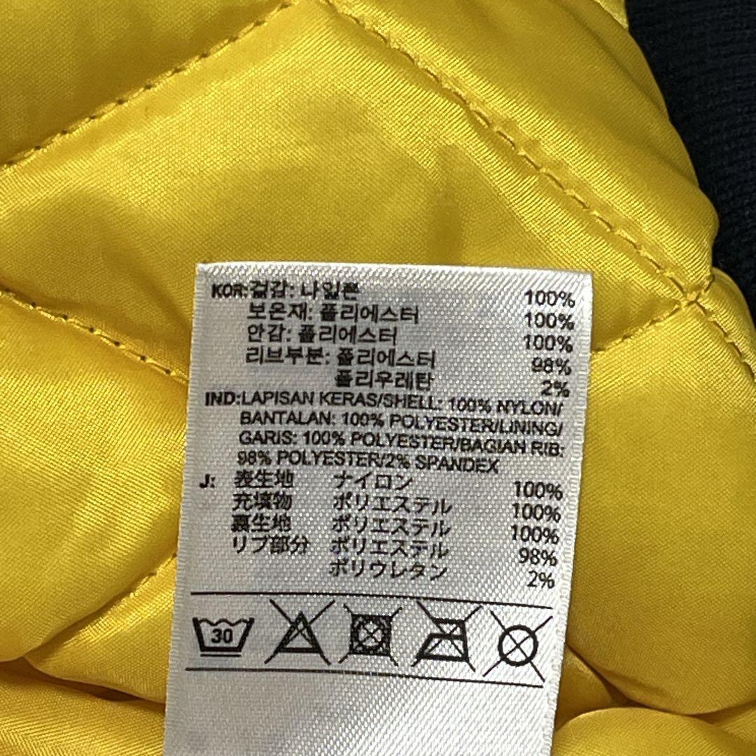 【adidas アディダス 】MA-1 フライトジャケット 紺 L 美品 中綿