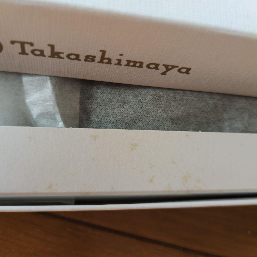 カシミヤ100% ブラックマフラー　 高島屋　◎箱無しは500円引きにします。
