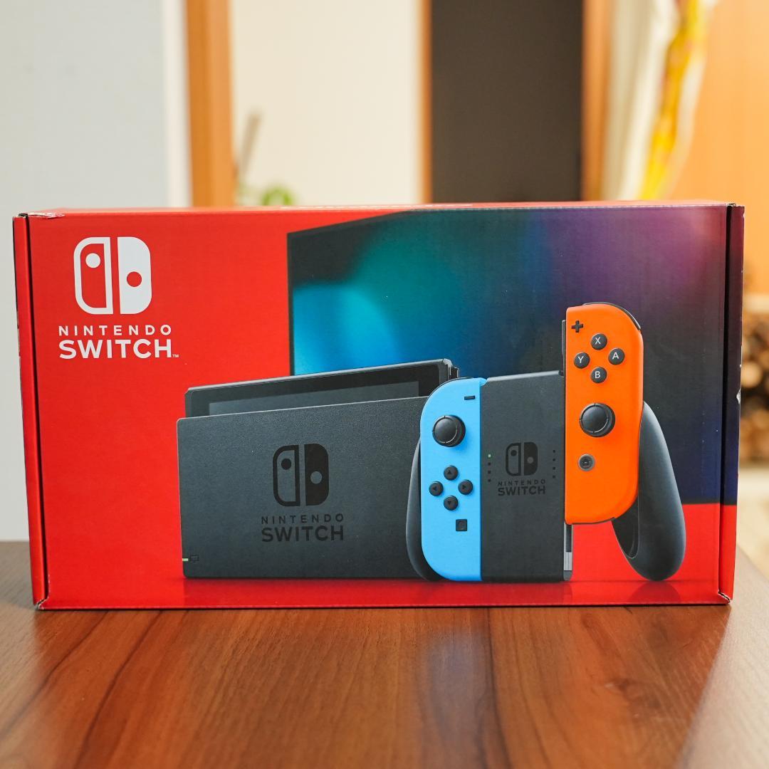 Nintendo Switch 本体 JOY-CON ネオンブルー/ネオンレッド