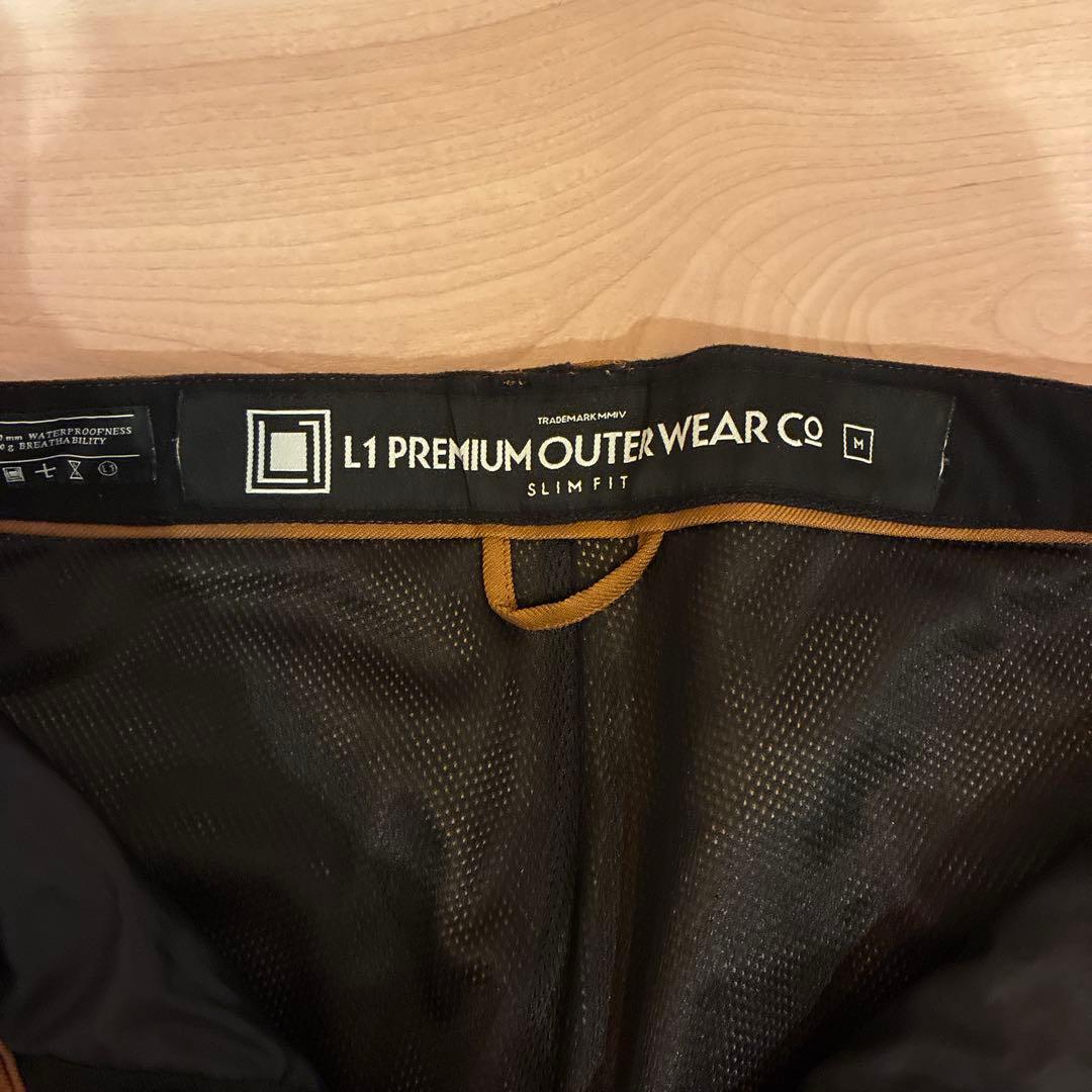 L1 PREMIUM OUTERWEAR スノーボードウェア M 上下セット