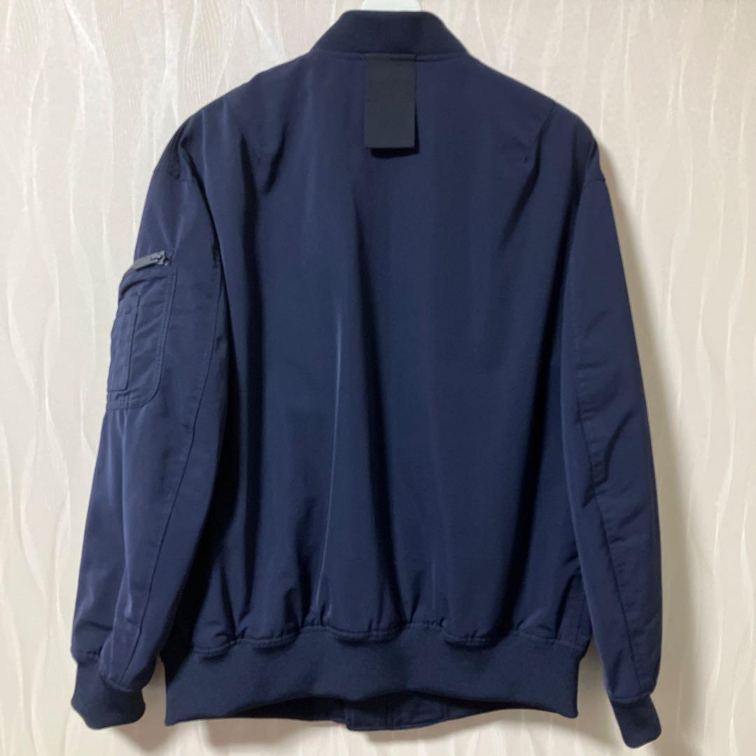 【美品】ユニクロ ＋J MA-1 フライトジャケット オーバーサイズブルゾン L