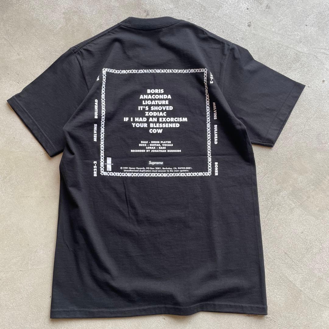 24ss SUPREME MELVINS BULLHEAD Tシャツ　S　黒