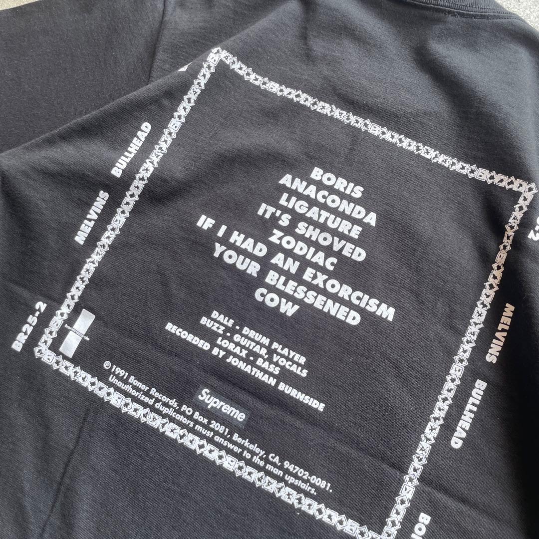 24ss SUPREME MELVINS BULLHEAD Tシャツ　S　黒