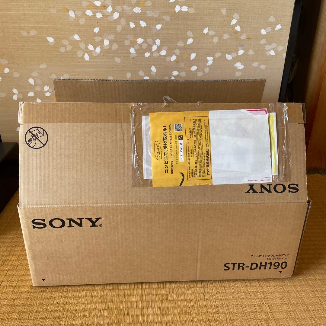SONY STR-DH190 ステレオアンプ　Bluetooth フォノ入力