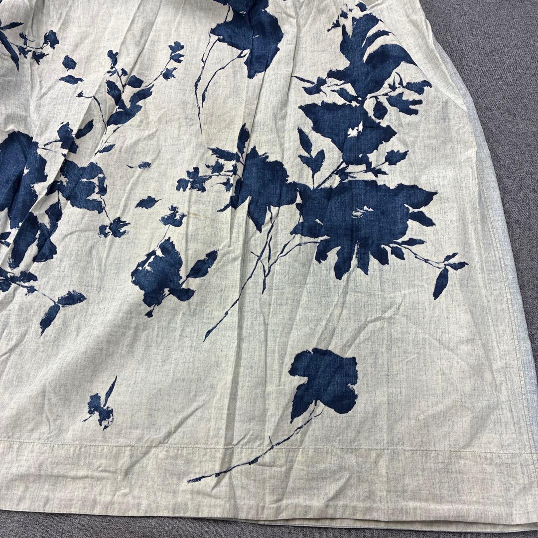 i223◯希少 パトアシュ pate a chou 45R コットンスカート花柄