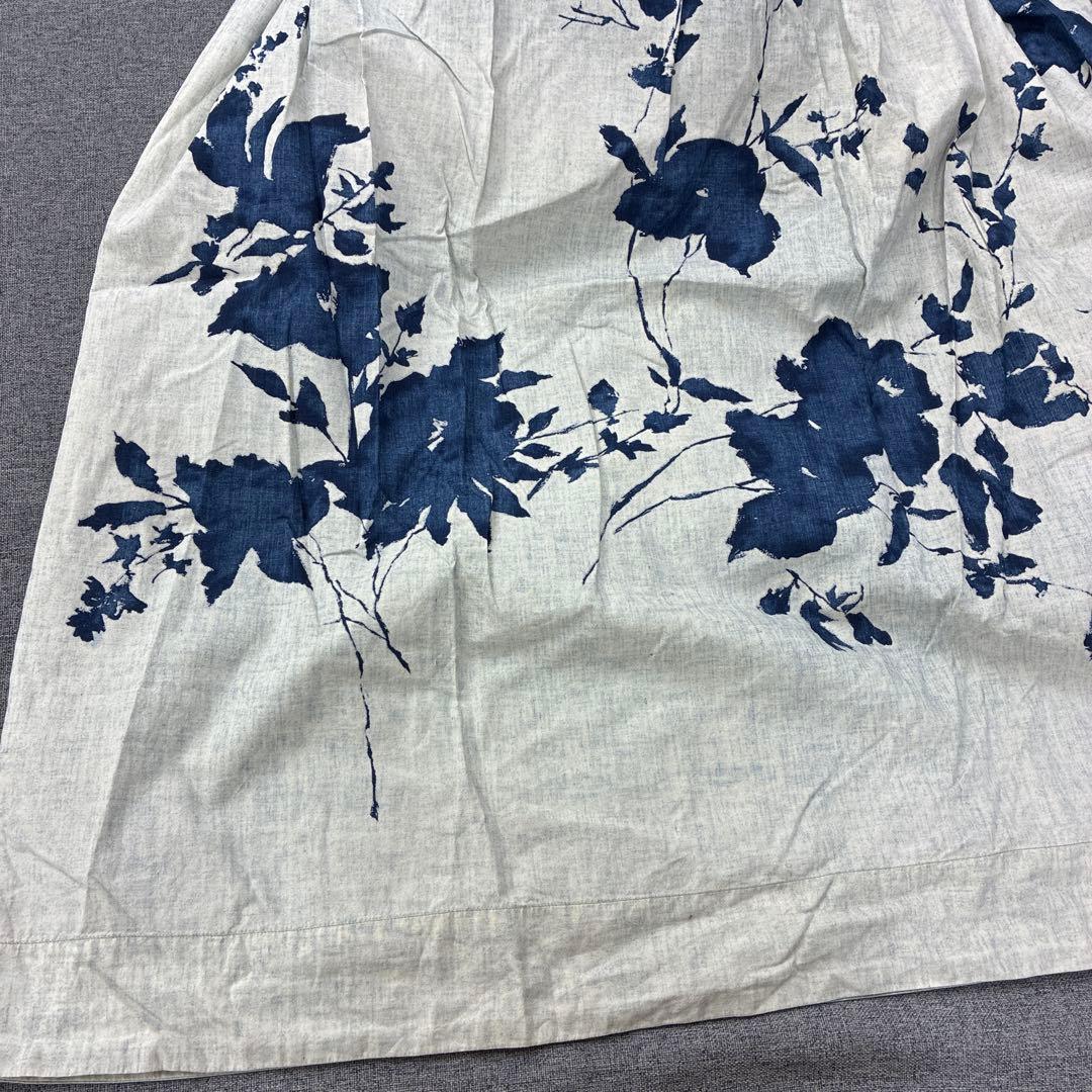 i223◯希少 パトアシュ pate a chou 45R コットンスカート花柄
