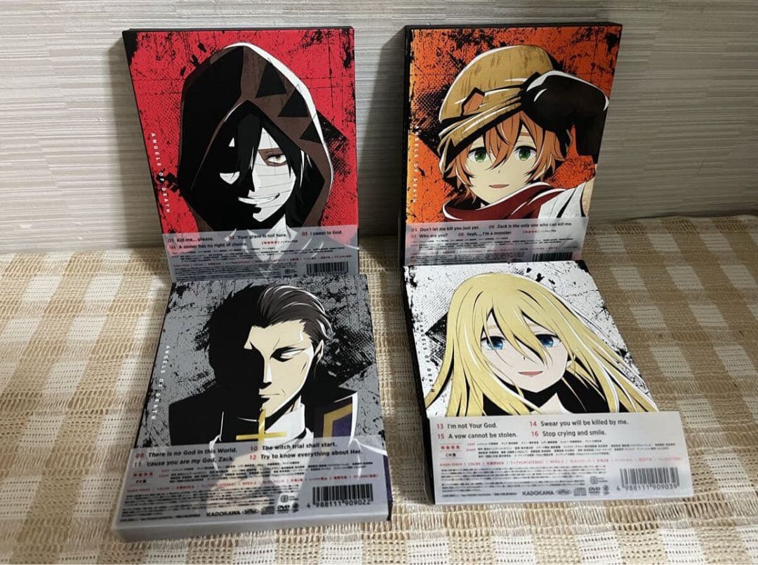 殺戮の天使 初回全4巻セット DVD セル版