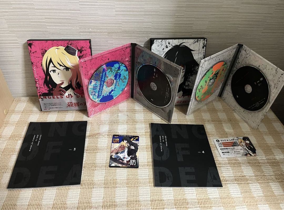 殺戮の天使 初回全4巻セット DVD セル版