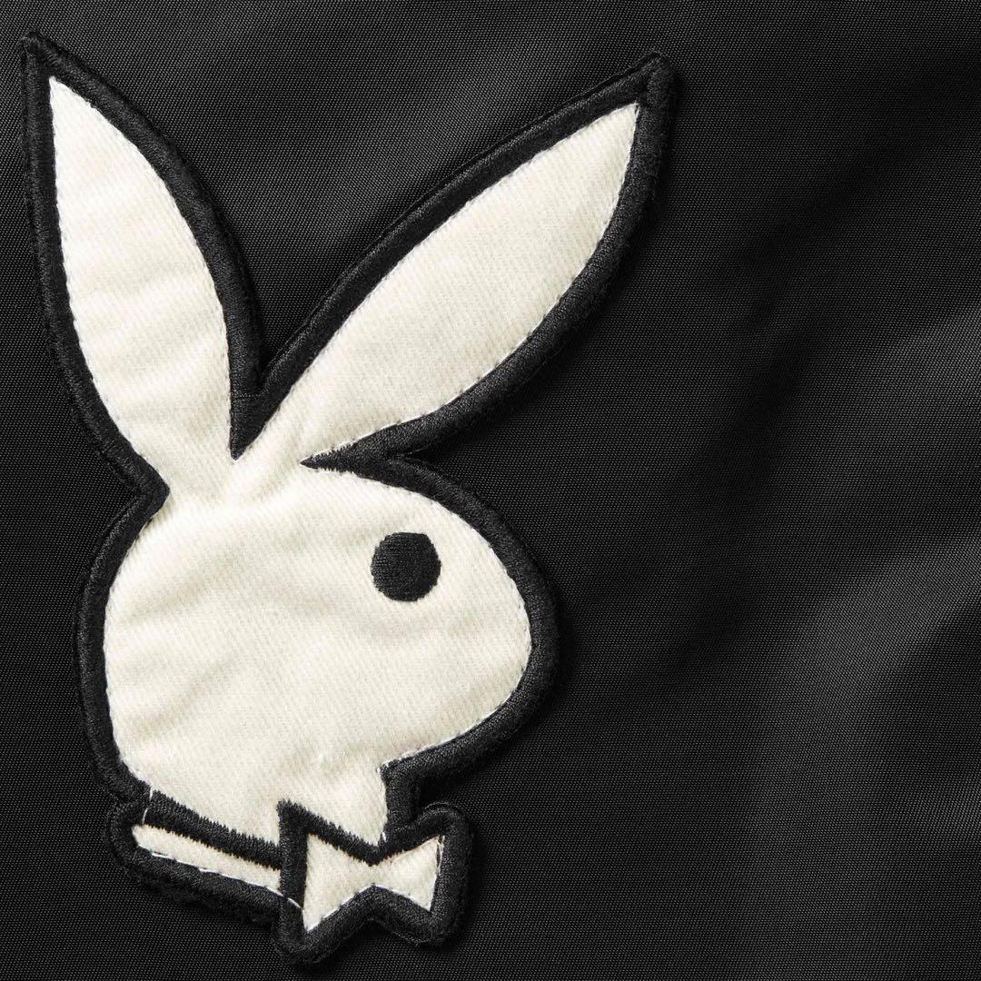 新品未使用定価以下 Supreme Playboy Hooded MA-1