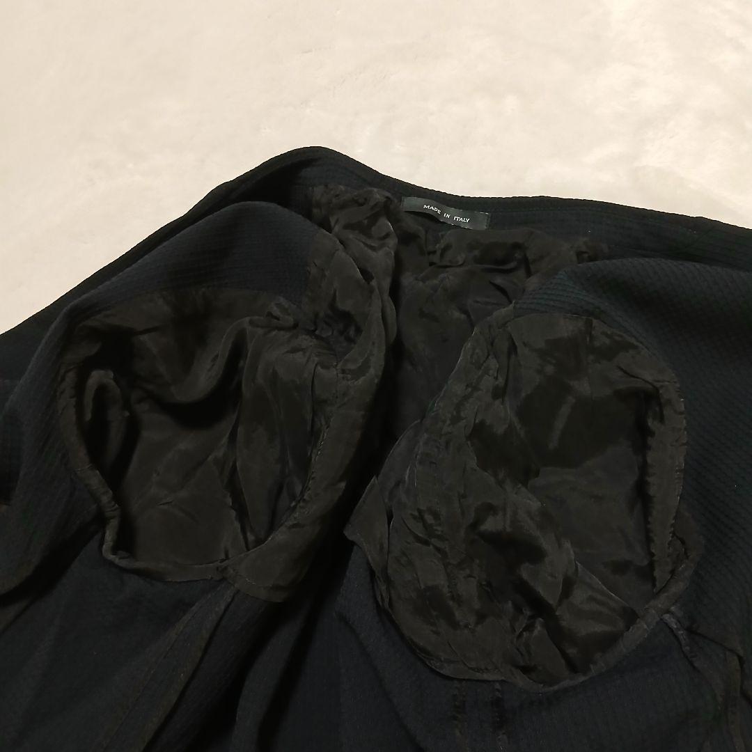 【極美品】EMPORIO ARMANI ストレッチ ワッフルトラベルジャケット