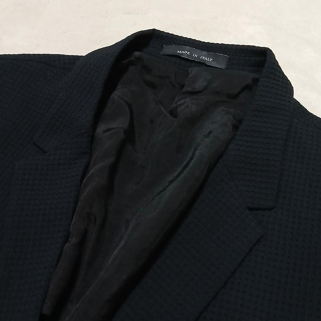 【極美品】EMPORIO ARMANI ストレッチ ワッフルトラベルジャケット