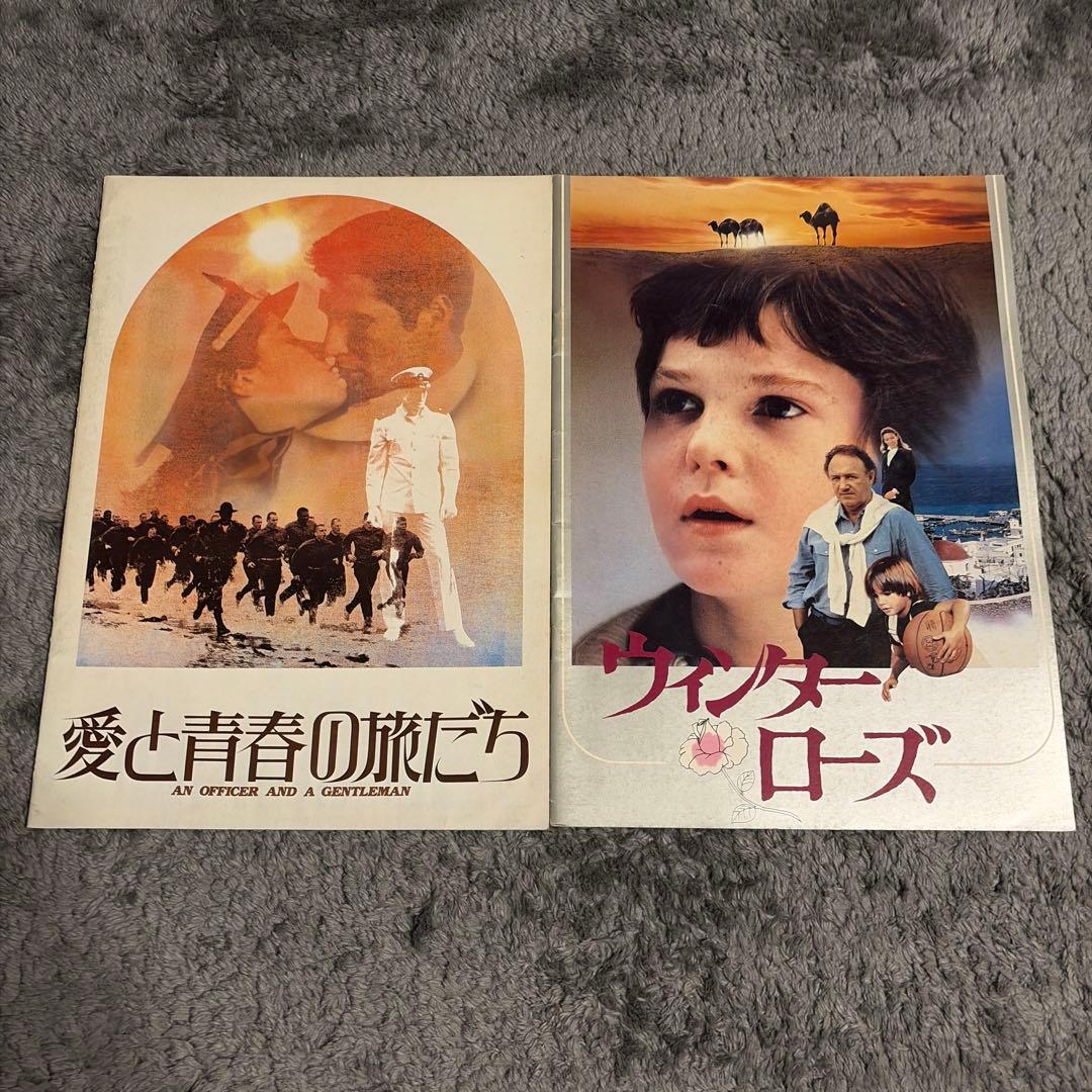 洋画パンフレット21枚セット　レトロ映画