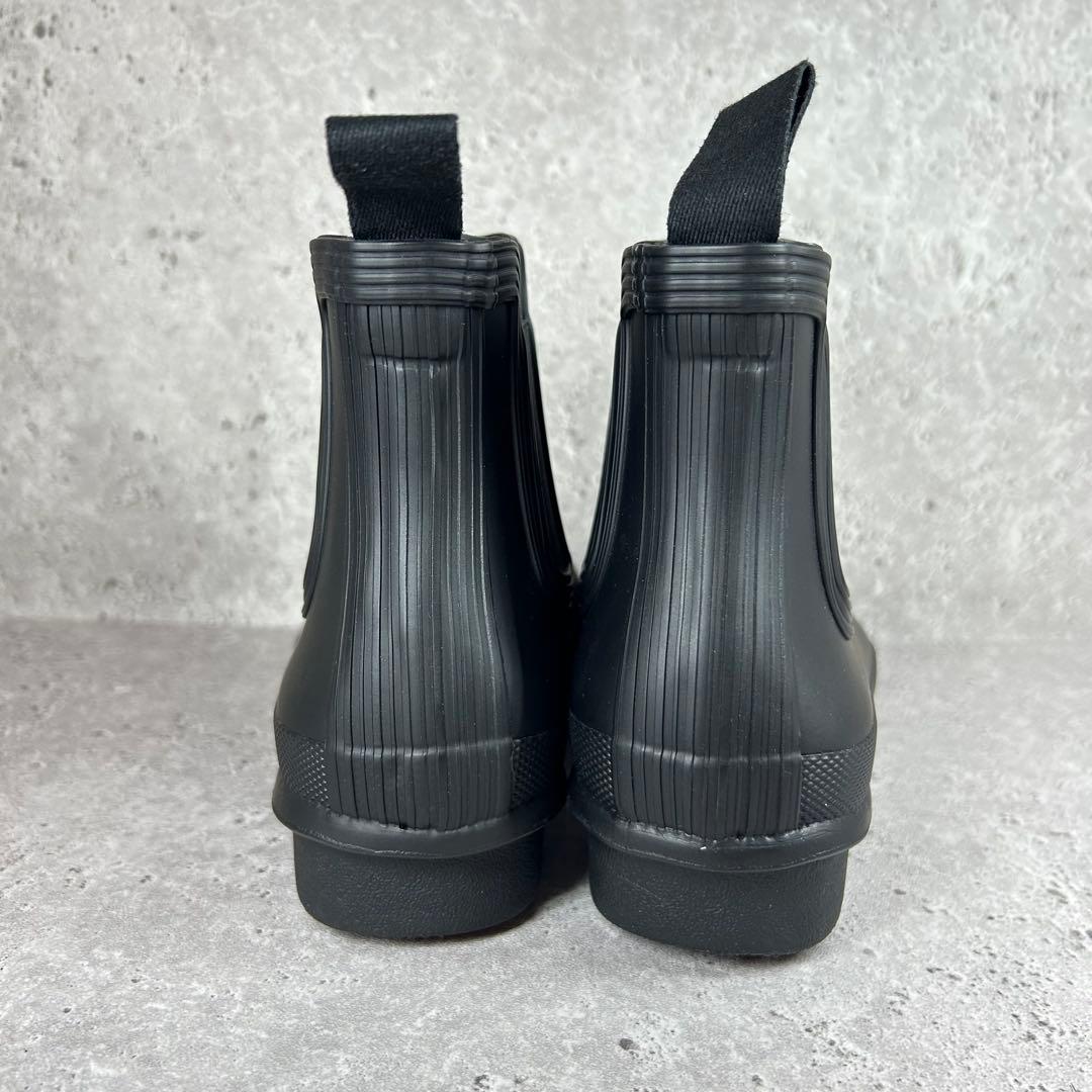 【極美品】HUNTER ハンター レインブーツ ショート丈 UK4 防水
