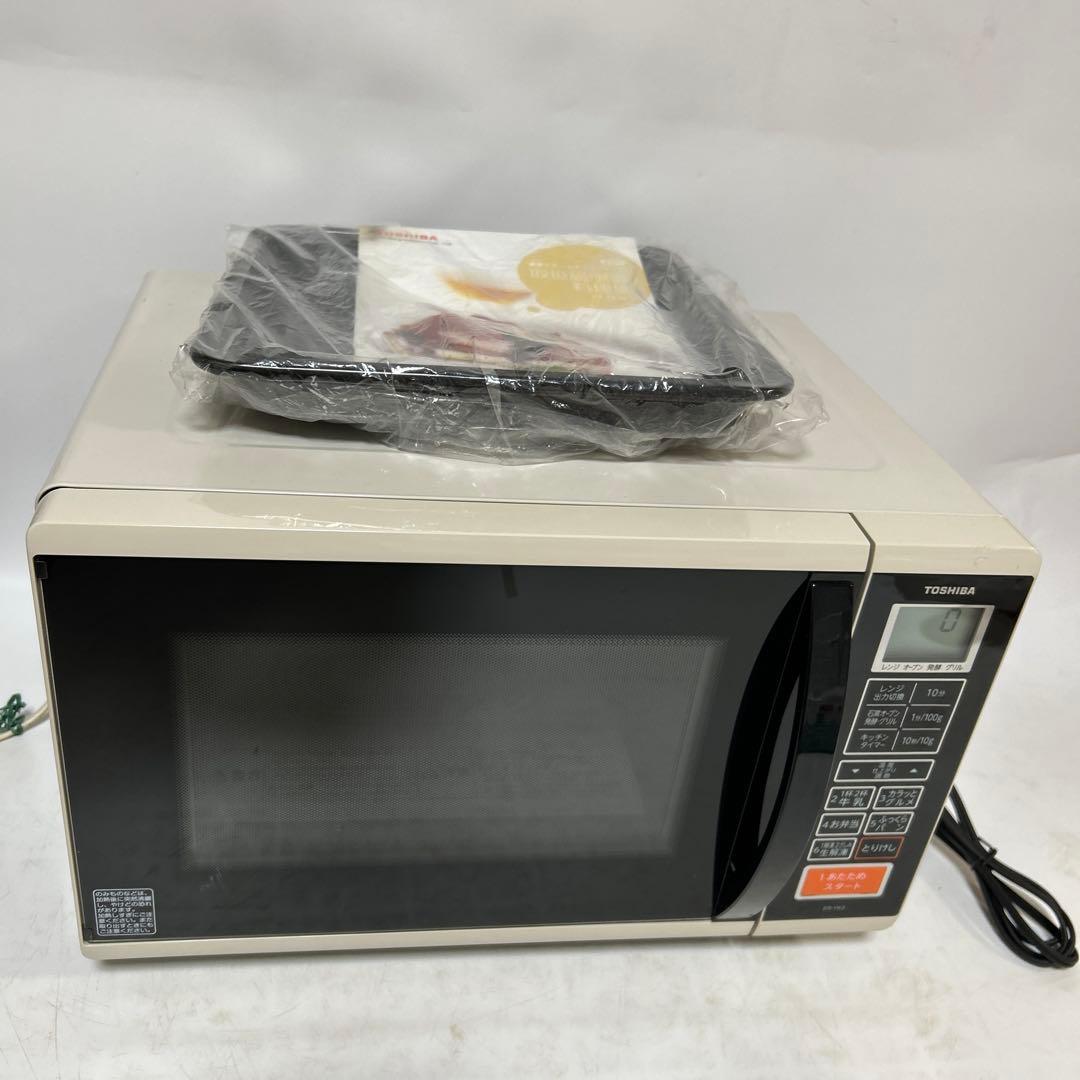 美品　TOSHIBA ER-YK3(W) 東芝オーブンレンジ 角皿(未使用)
