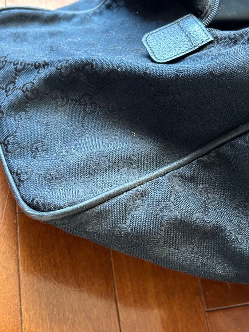 258ヴィンテージ　Gucci ボストンバッグ ブラック