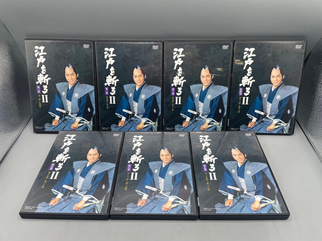 DVD 江戸を斬るⅡ 全７巻セット