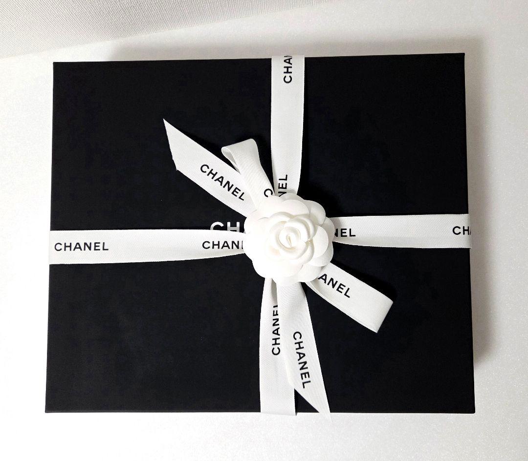新品未使用 CHANEL シャネル マフラー ストール スカーフ リバーシブル