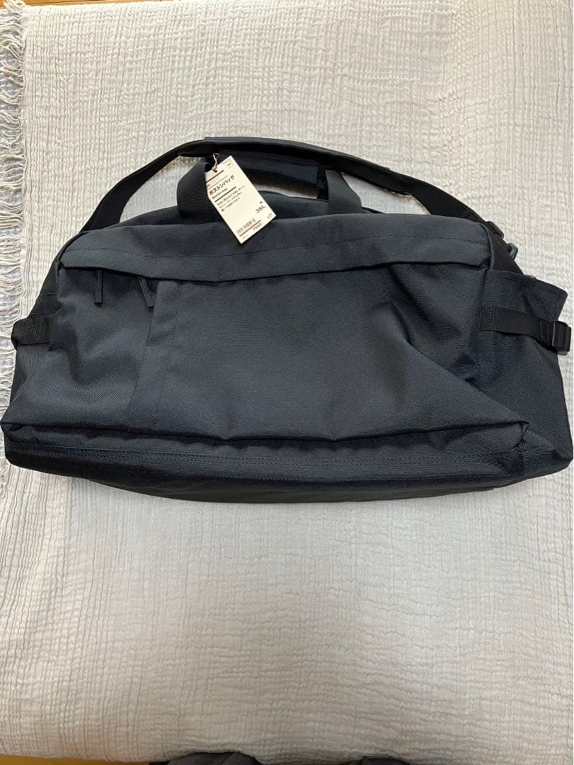 無印良品　撥水ボストンバック　新品タグ付き