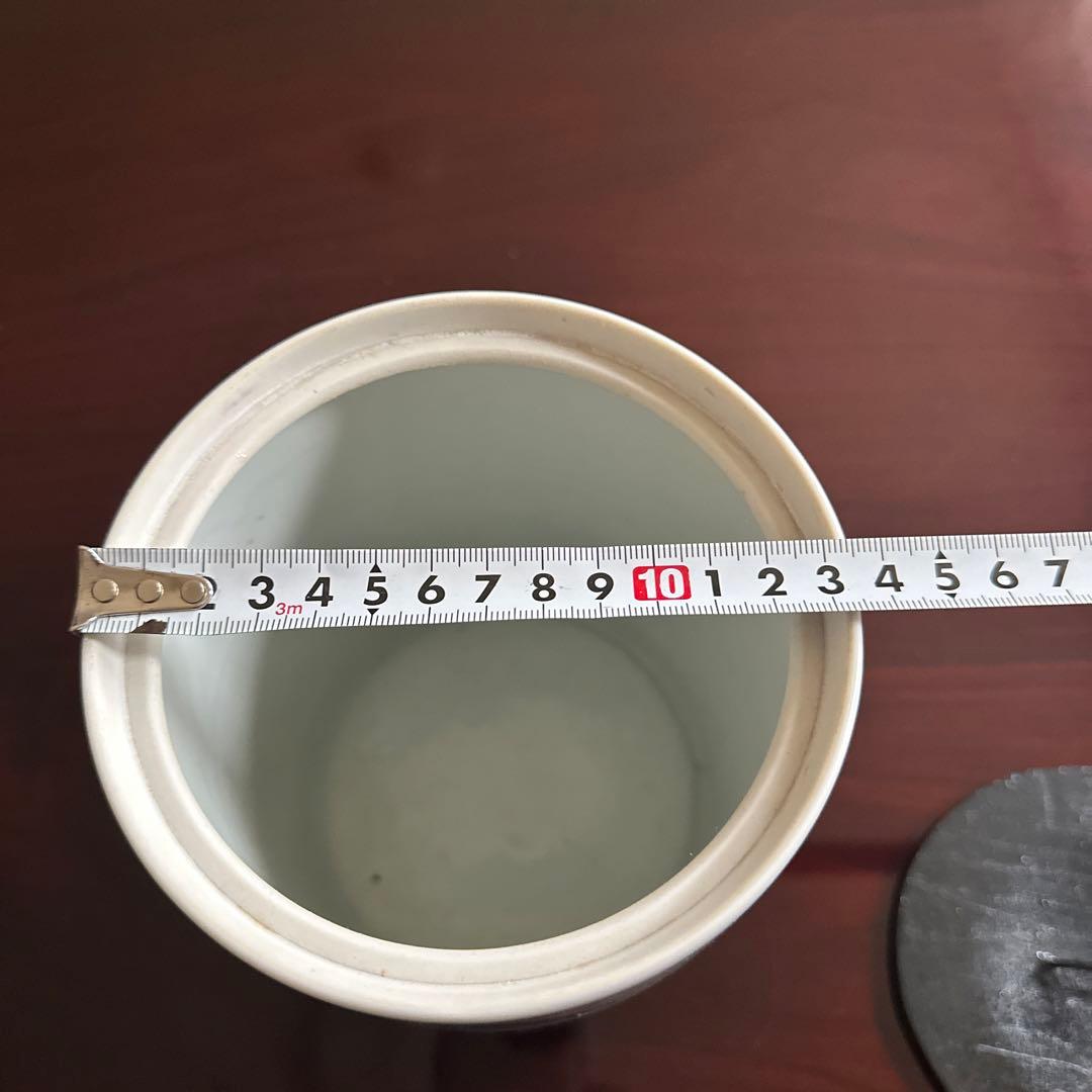 清水焼　京焼　染付　水指