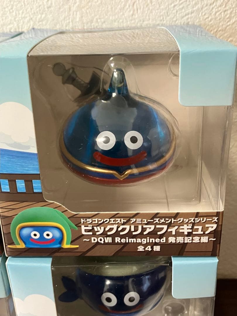 ドラクエ　ビッグクリアフィギュア　DQⅦ Reimagined4体&はぐメタ
