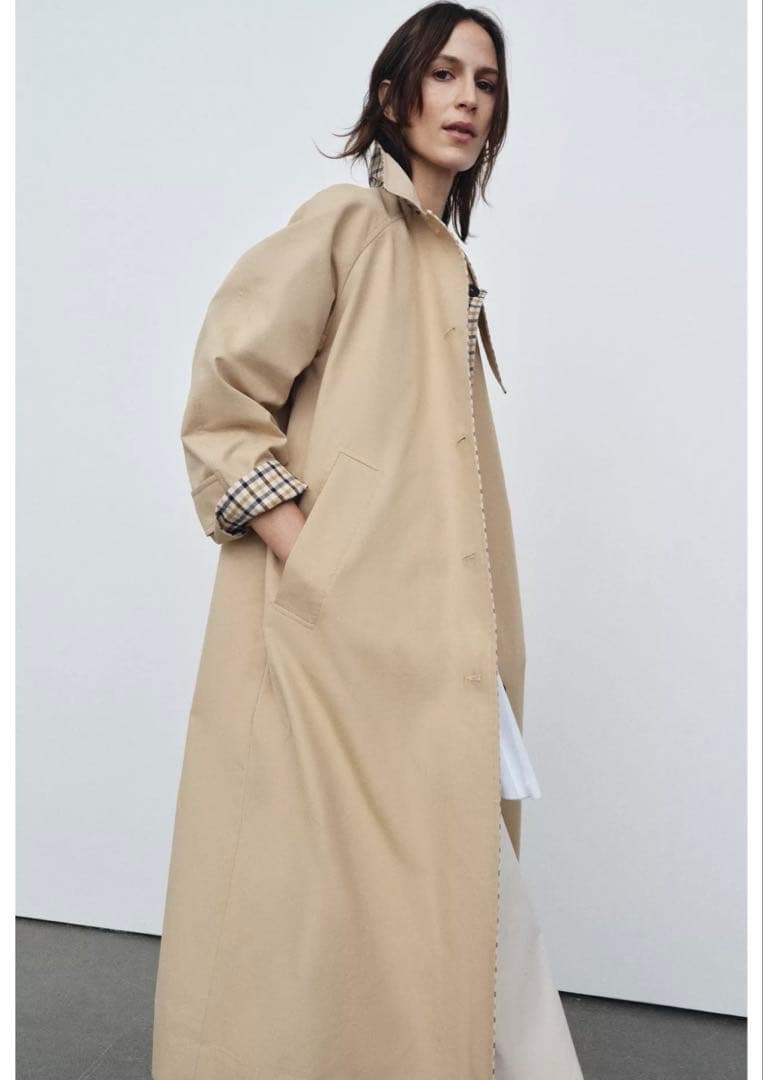 ZARA ザラ　新品　リバーシブルトレンチコート