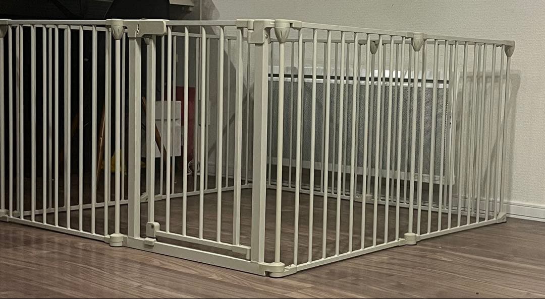 若菜様　DOG SAFE8 犬用折りたたみ式ケージ ライトグレージュ
