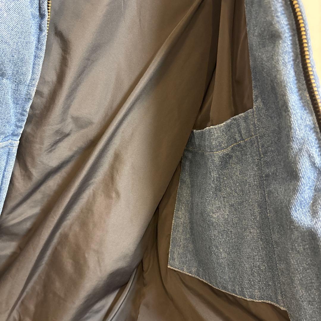 エクストララージ XLARGE アウター　インディゴ 中綿　デニム　インディゴ