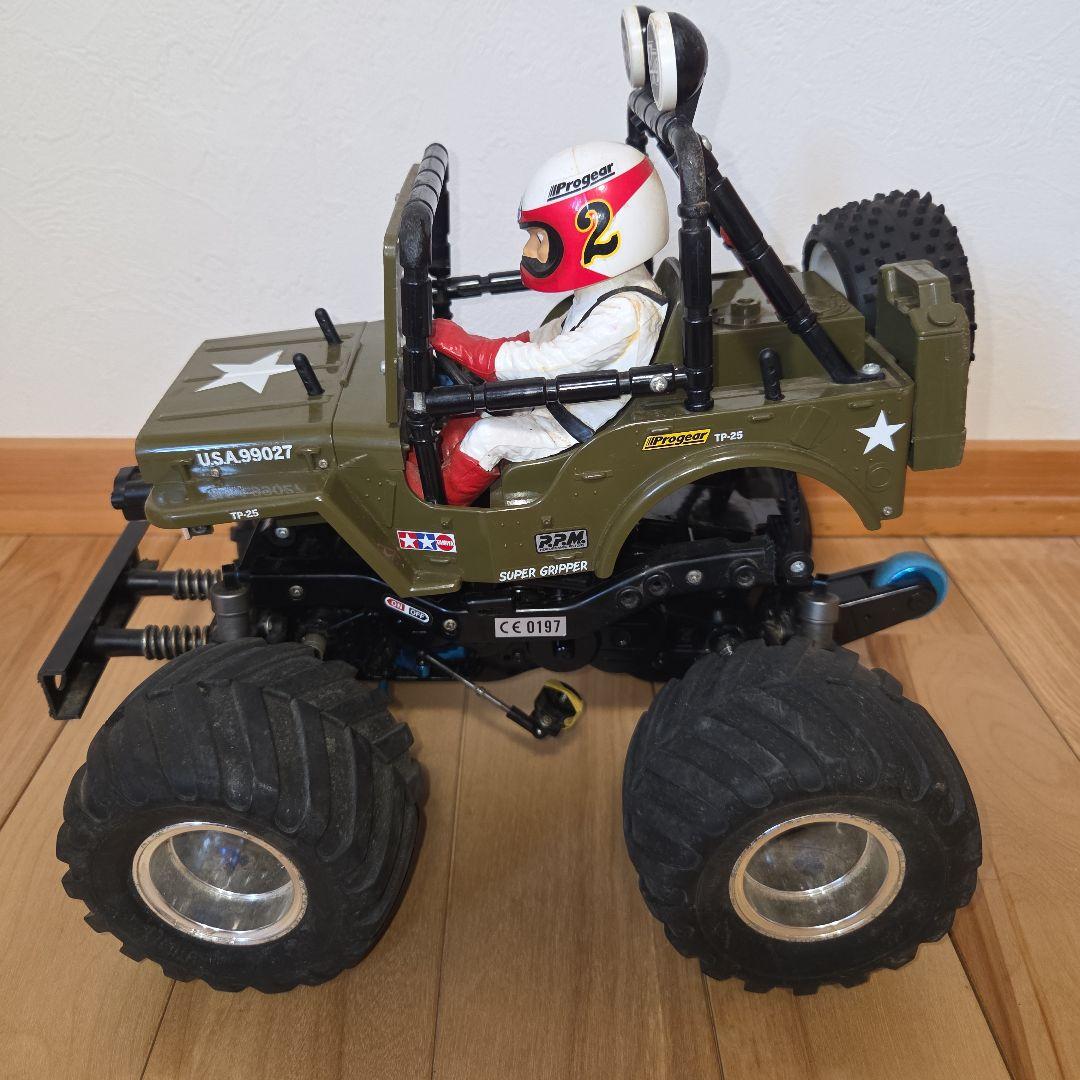 タミヤRC　ワイルドウイリー2　ノーマル→4WDに仕様変更　カスタム品