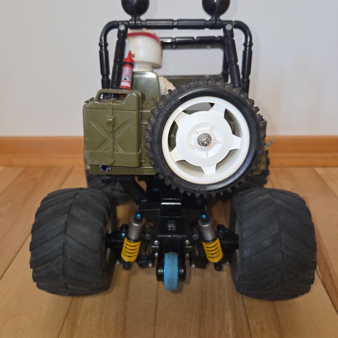 タミヤRC　ワイルドウイリー2　ノーマル→4WDに仕様変更　カスタム品