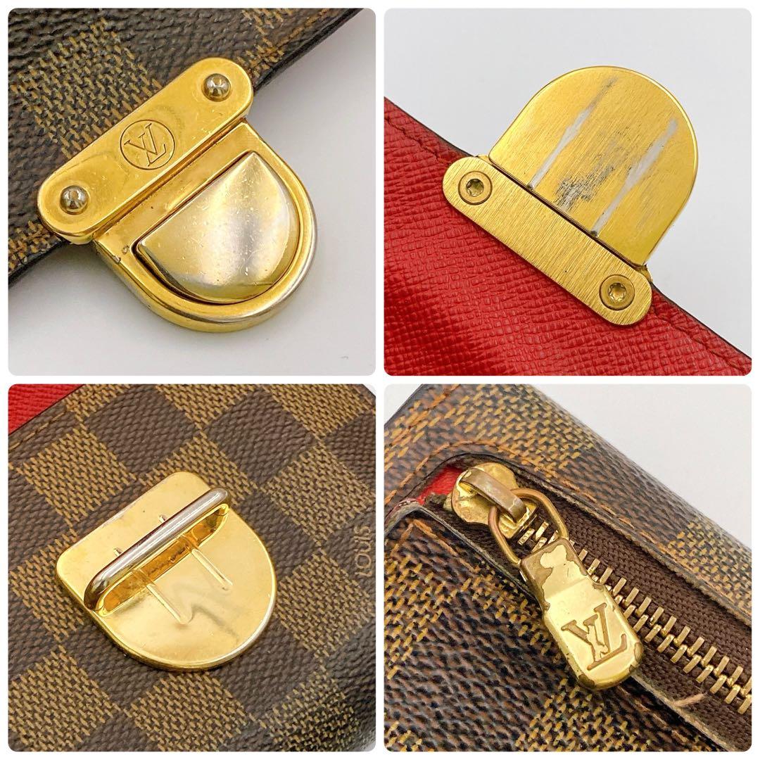 ルイヴィトン ダミエ ポルトフォイユ コアラ 三つ折り財布 N60005