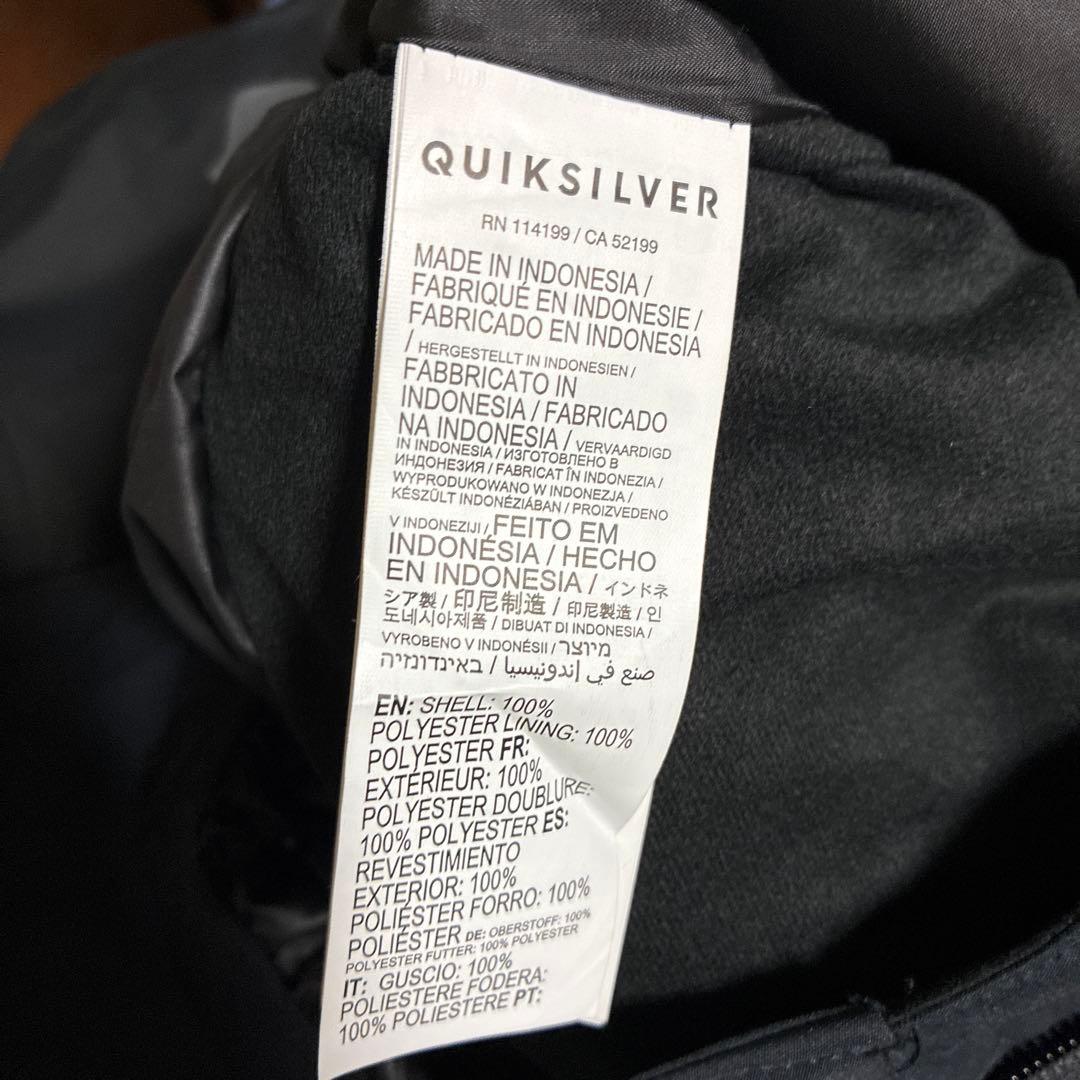 ★Quiksilver★スノーボードパンツ★ブラック★Sサイズ★