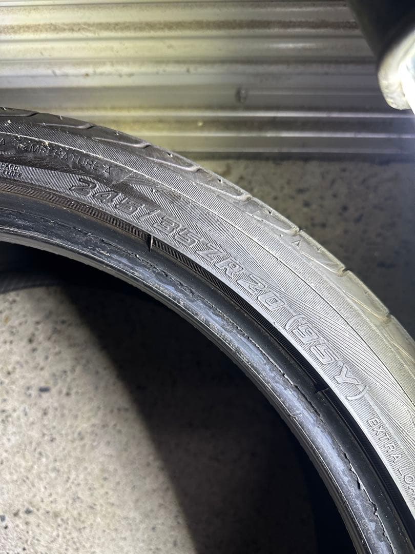 ヨコハマアドバンスポーツV105 245/35R20 72022年製2本セット