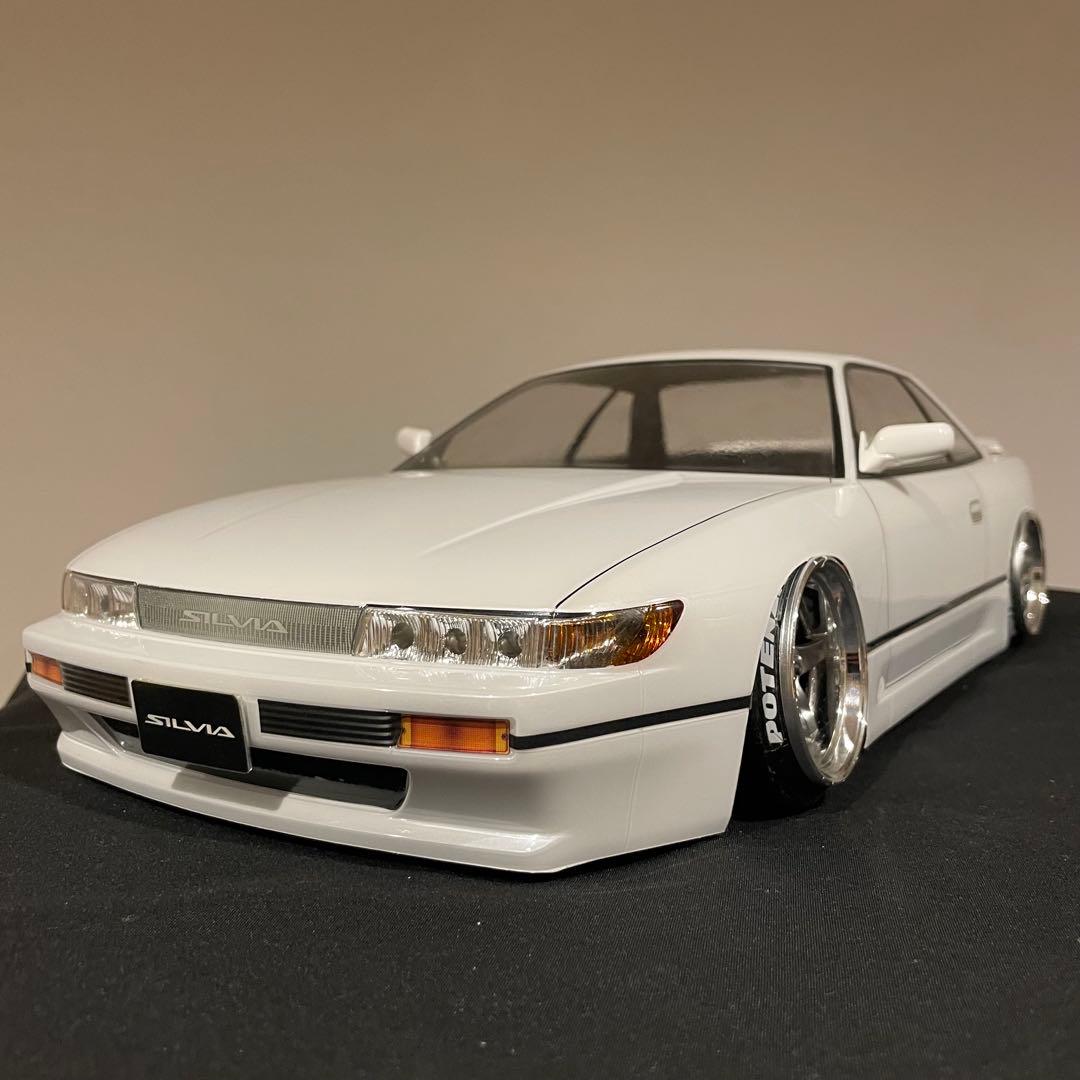 シルビア s13 abcホビーラジコンボディ　ドリフト　1/10 YD-2