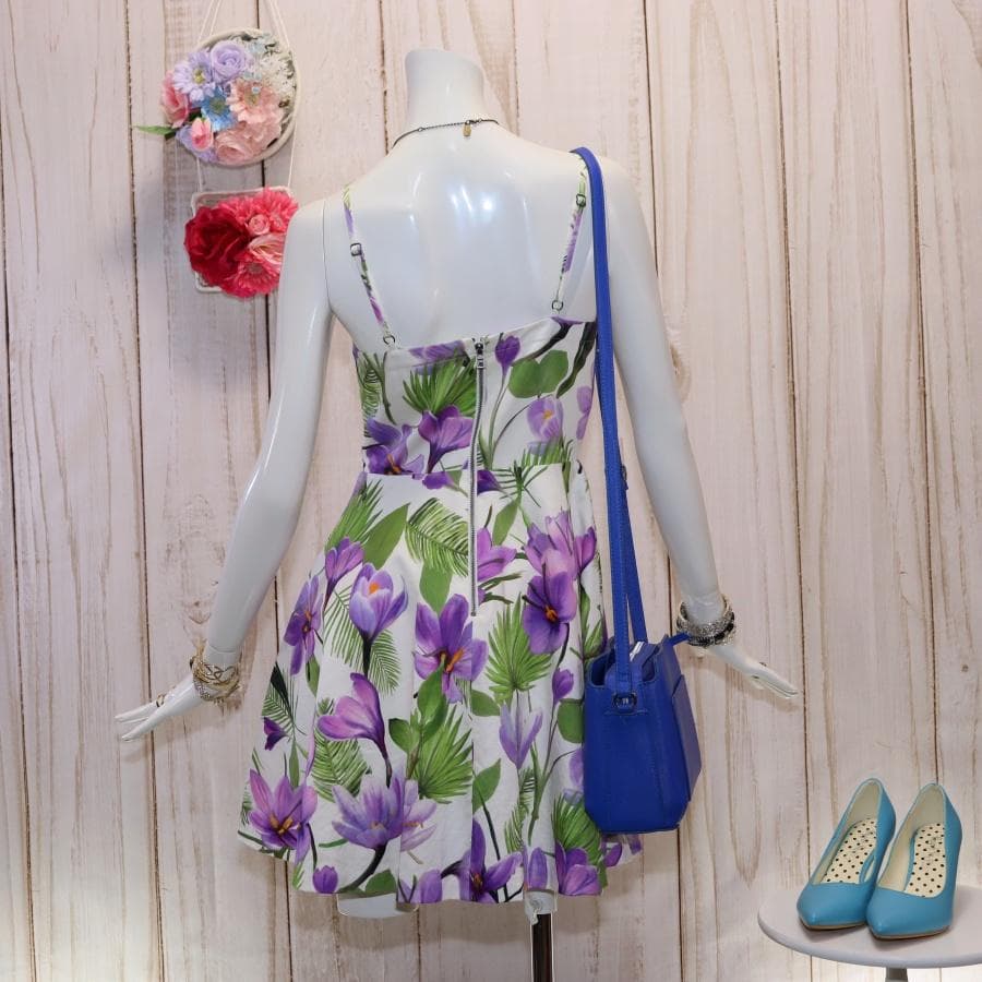 alice + olivia フレア花柄ワンピース 2 Mサイズ