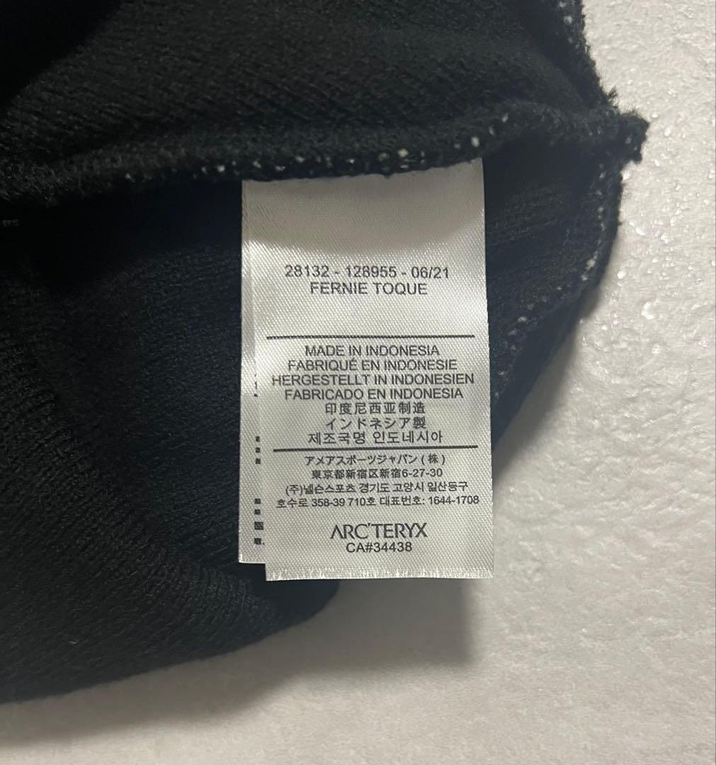 廃盤品 アークテリクス　ビーニー　FERNIE TOQUE 極美品
