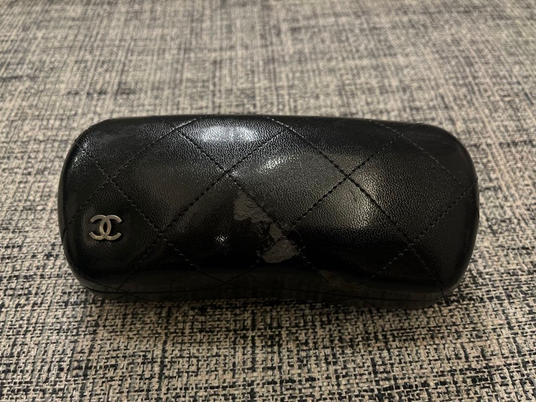 美品 シャネル CHANEL サングラス ケース カメリア 伊勢丹購入品