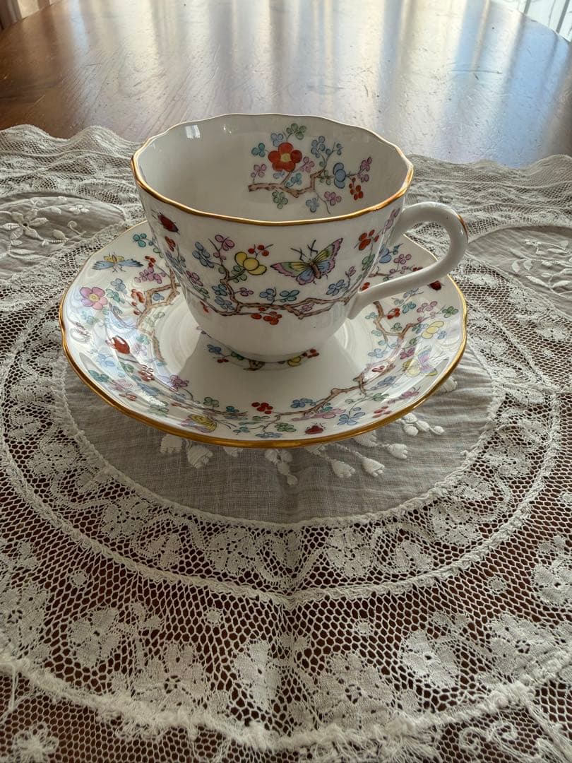 希少 美品◆スポード シャンハイ カップ＆ソーサー Spode SHANGHAI