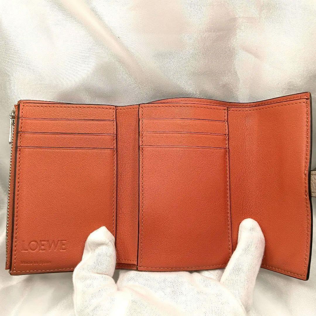 人気色✨現行 LOEWE ロエベ バーティカルウォレット スモール 付属品完備