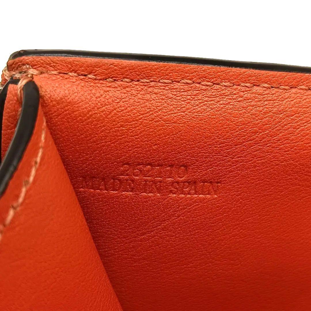 人気色✨現行 LOEWE ロエベ バーティカルウォレット スモール 付属品完備