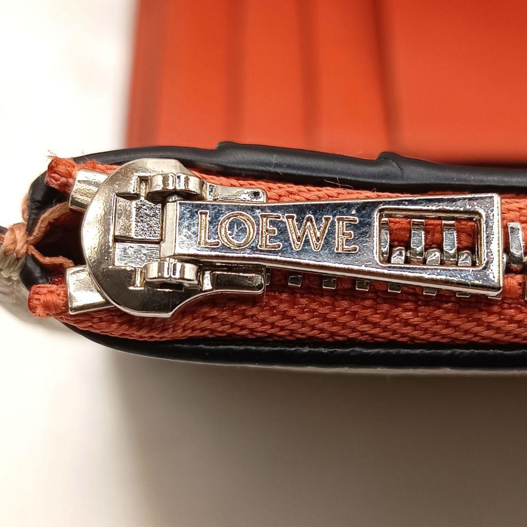 人気色✨現行 LOEWE ロエベ バーティカルウォレット スモール 付属品完備