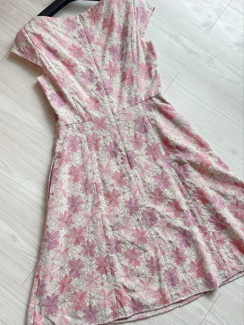 TOCCA トッカ ワンピース ピンク 花柄 刺繍