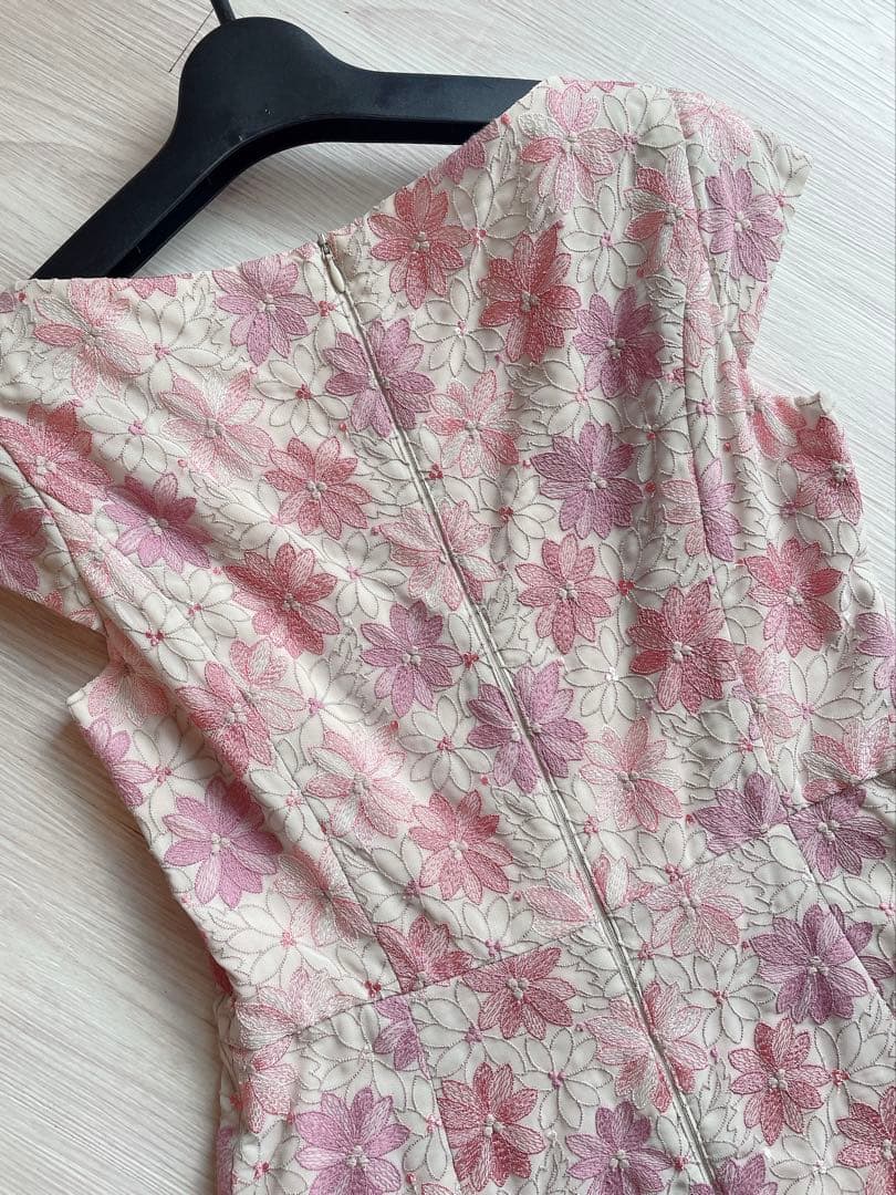 TOCCA トッカ ワンピース ピンク 花柄 刺繍