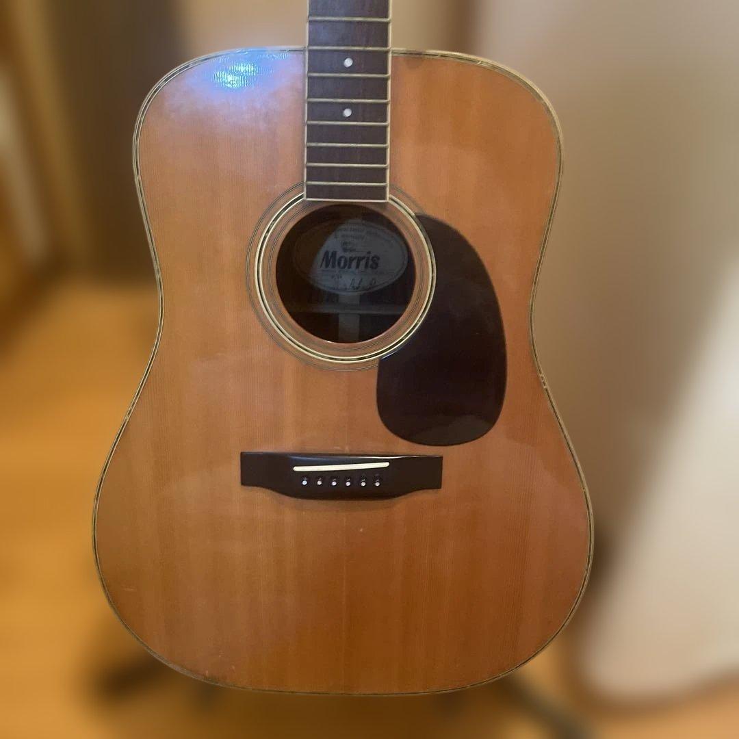 m*u様 Morris アコースティックギターW-30シリアルNo.910424