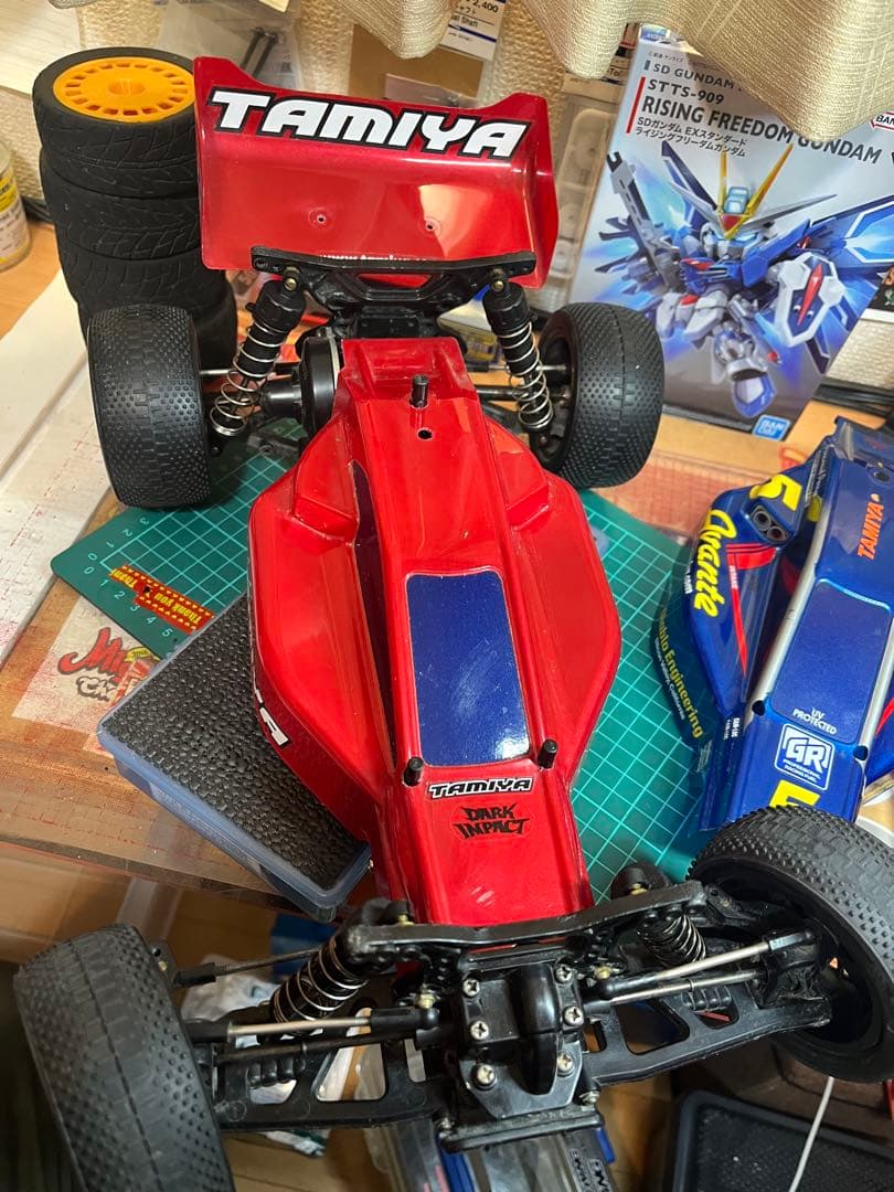 タミヤ　ダークインパクト　オプション多数　替え　 ボディ2枚付き　df03