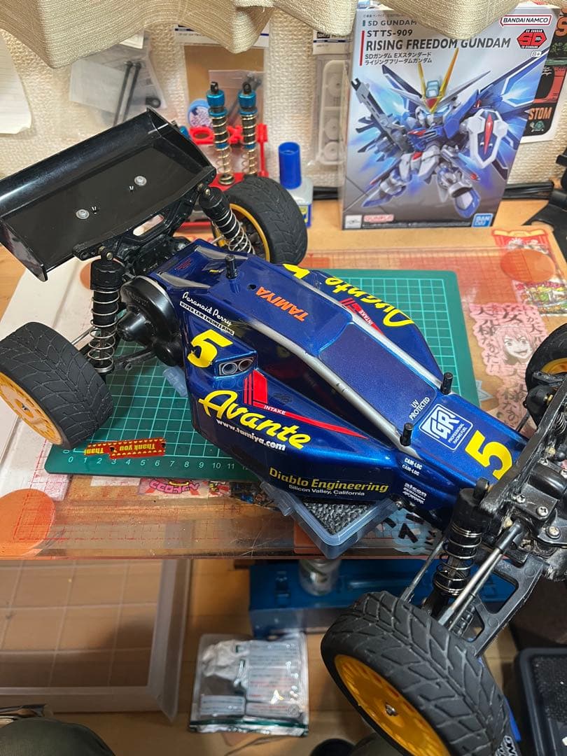 タミヤ　ダークインパクト　オプション多数　替え　 ボディ2枚付き　df03