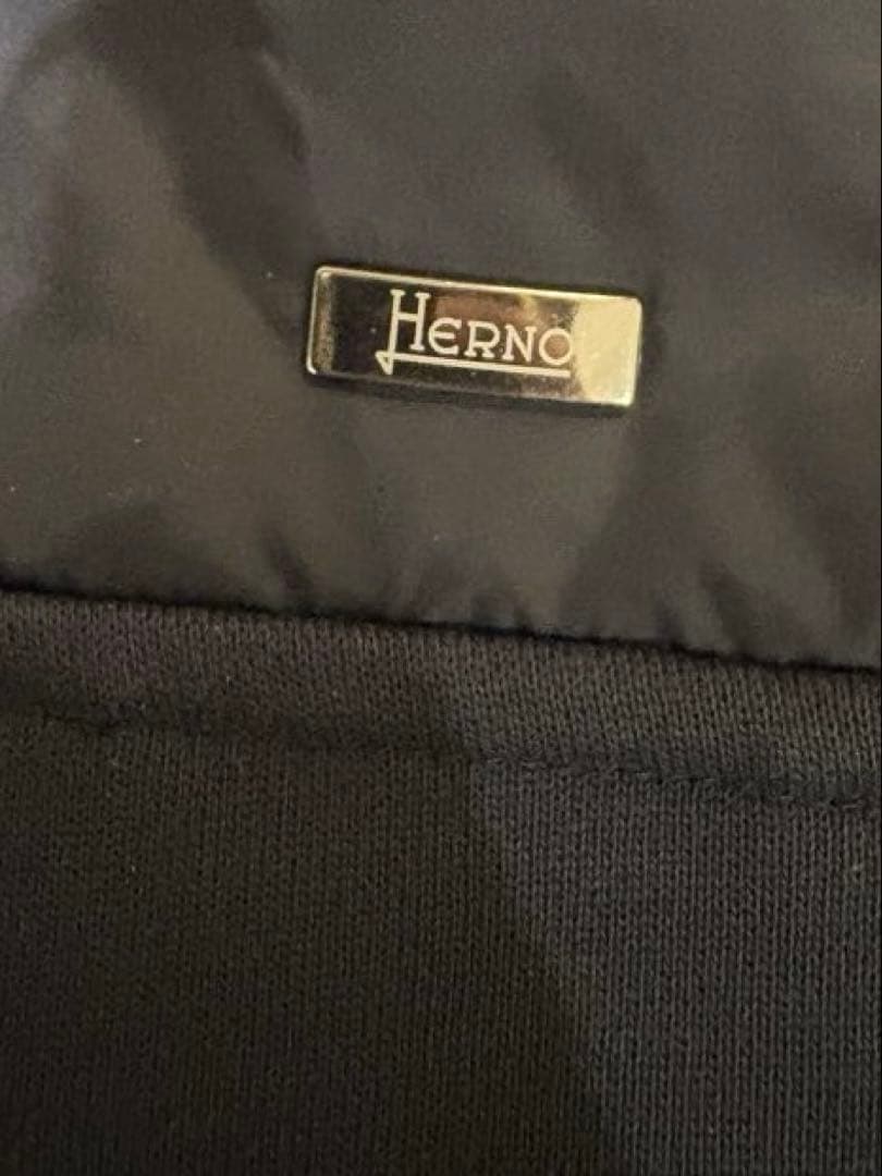 超美品‼︎ HERNO ヘルノ スウェットジップアップブルゾン