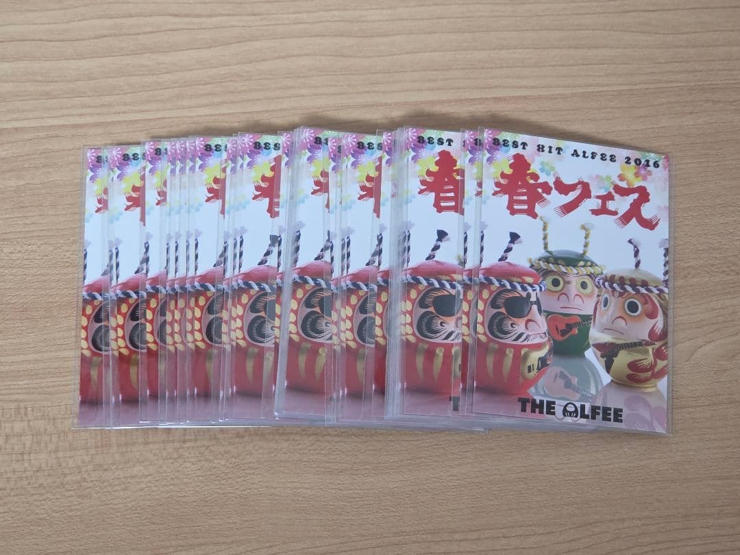THE ALFEE 春フェス 2016 トレカ 30種セット