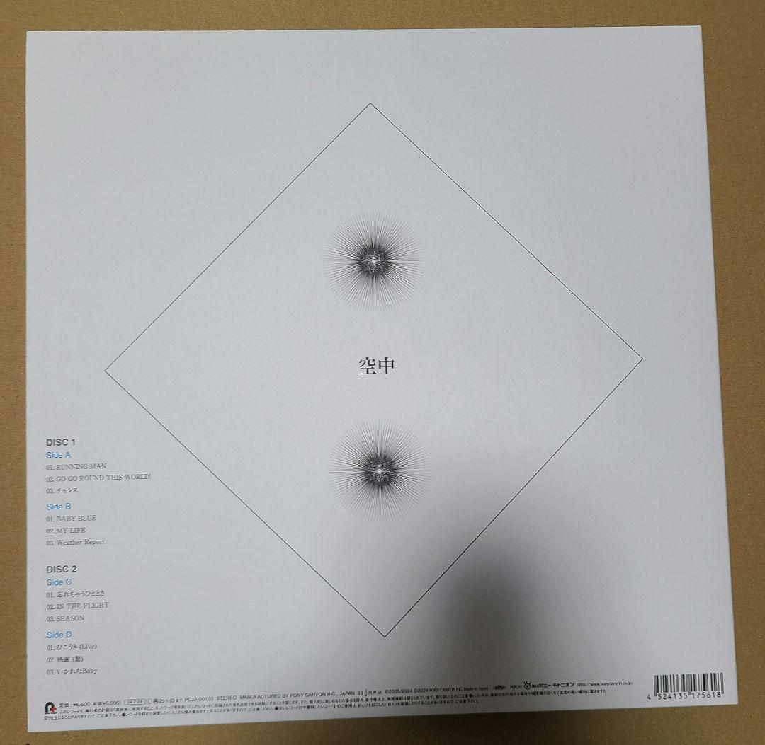 フィッシュマンズ 空中 宇宙 レコード 2枚セット fishmans