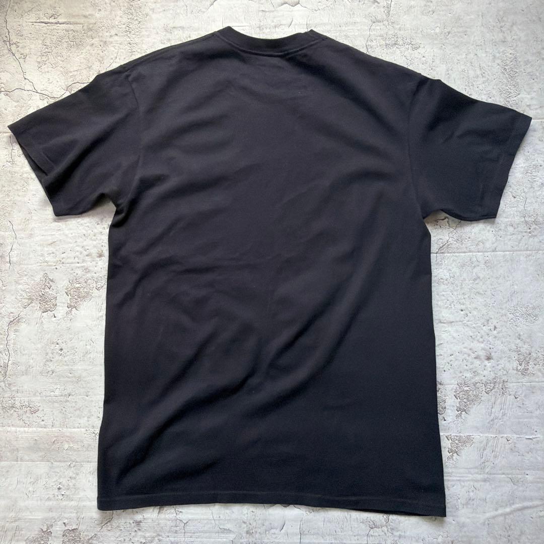 00s 初期 Stussy プリントTシャツ ブラック サイズM